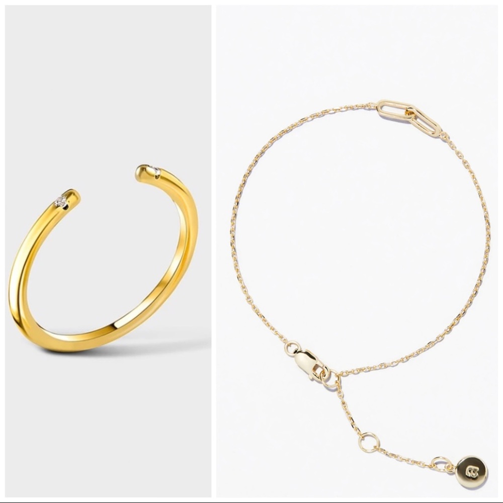 SOLD: Gold fine jewelry bundle